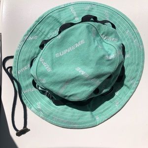 Supreme boonie/bucket hat denim ss17